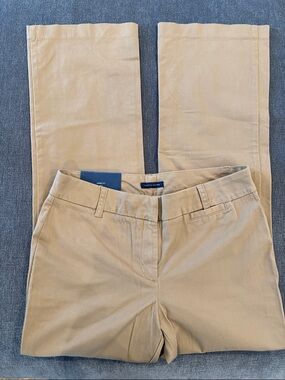 Tommy Hilfiger Tan Straight Leg Pants